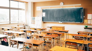 showing an empty classroom symbolizing the next teacher initiative belongs as part of REACH history